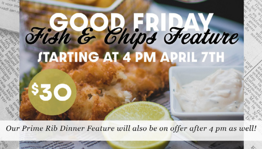 Good Friday Fish Chips Feature Oshawa Golf Curling Club